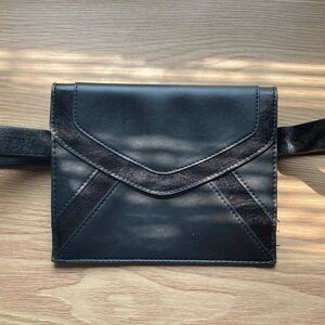 INC Black Belt Bag Fanny Pack